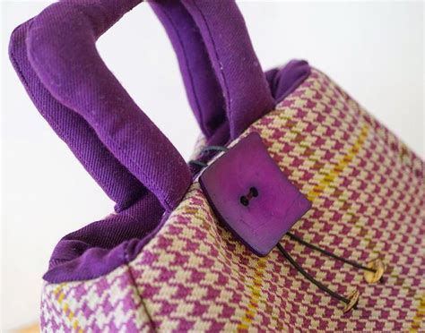 Handbag Muckle Fantoosh Designed and made in the Scottish Borders www.julia-cunnngham.co.uk ...