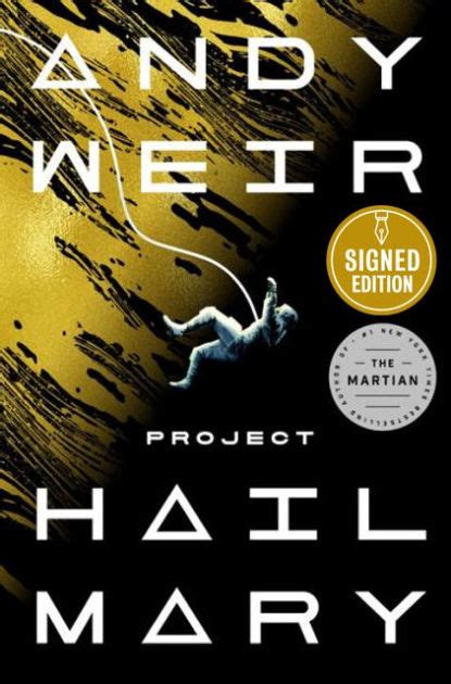 Project Hail Mary (Signed Book) by Andy Weir, Hardcover | Barnes & Noble®