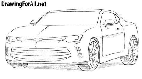 How to Draw a Chevrolet Camaro | Chevrolet camaro, Camaro, Chevrolet