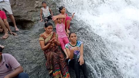 Navadevi Waterfall in Shirpur, Amazing place for free fun - YouTube