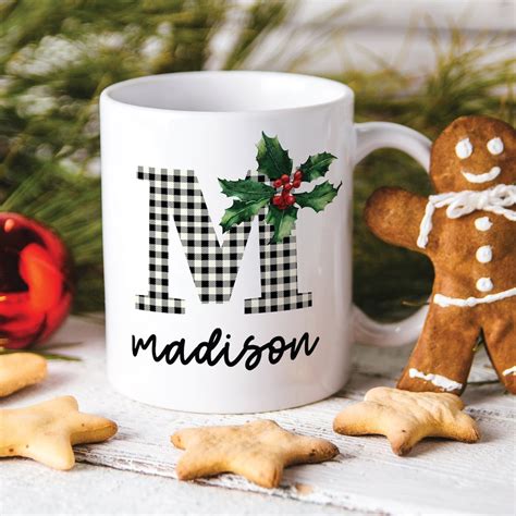 Christmas Mug Personalized Christmas Coffee Mug Custom Holiday Mug ...