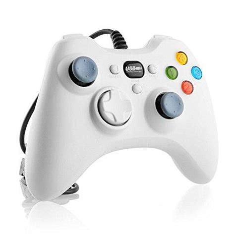 Wired GameStop Controller for XBox 360 - WHITE : TrueGether.com