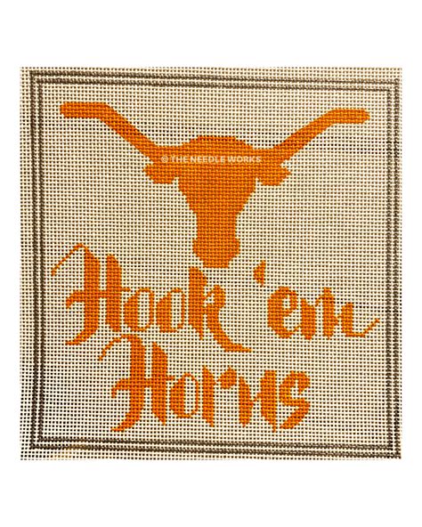 Hook'em Horns With a Longhorn – The Needle Works