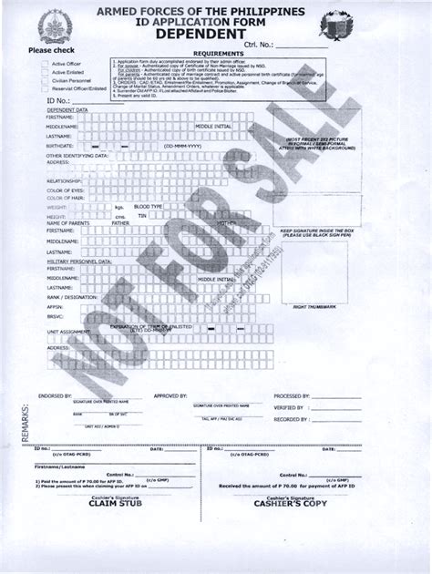 Afp id application form legal beneficiaries: Fill out & sign online | DocHub