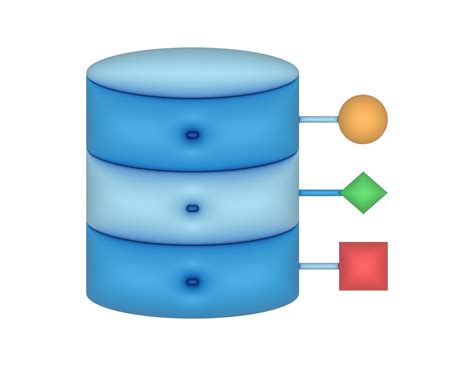 Blue Database Diagram Symbols 27942008 PNG