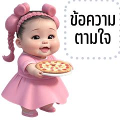 Message Stickers: Nomyen cute girl – LINE stickers | LINE STORE