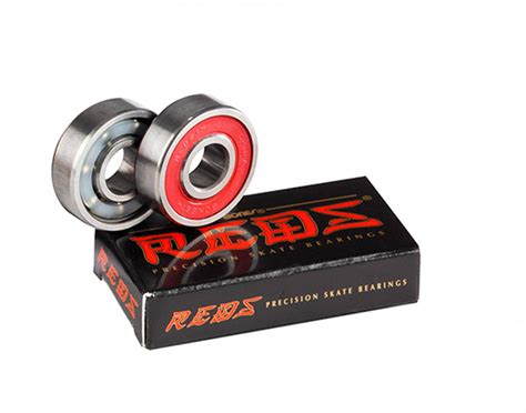 Bones Bearings, Bones Reds Precision Skate Bearings 2 Pack – Rampworx Shop