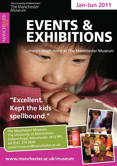 Events and Exhibitions at The Manchester Museum Jan-Jun 2011 by The Manchester Museum - Issuu