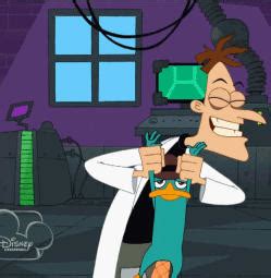 Dr. Doofenshmirtz and Perry Dance (animated) by jaycasey on DeviantArt