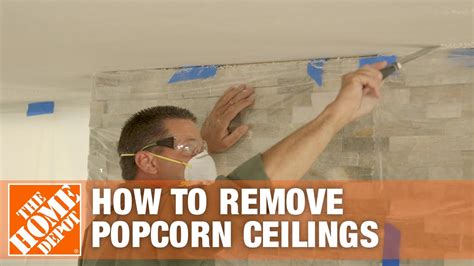 Easy Diy Popcorn Ceiling Removal | Two Birds Home