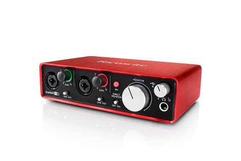 Music Hardware :: Audio Interfaces :: USB :: Focusrite Scarlett 2i2 - Carillon music production ...