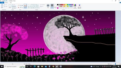 How to make ms paint computer drawing || ms paint| drawing || computer drawing - YouTube