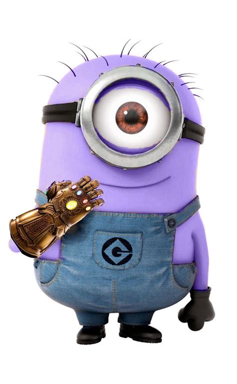 Despicable Me Purple Minions Wallpaper