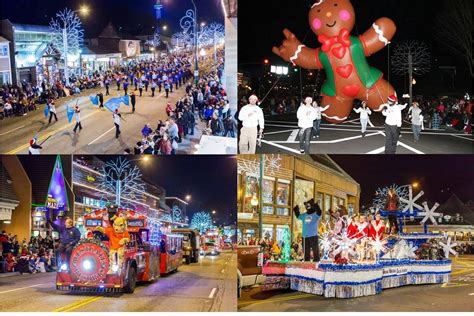 Scenes from the annual Fantasy of Lights Christmas Parade in Gatlinburg ...