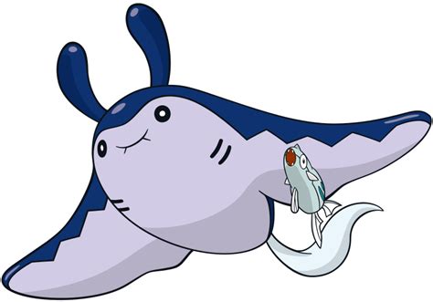 Mantine official artwork gallery | Pokémon Database