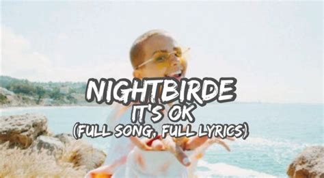 Nightbirde - It's Ok (Lyrics) | Full song | Nightbirde - It's Ok (Lyric ...