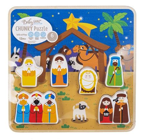 8.5IN WOODEN NATIVITY SCENE PUZZLE - Buckley's Drug Store - Compounding ...