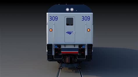 ArtStation - Locomotive ALC-42 Siemens AMTRAK | Game Assets