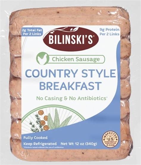 Country Style Breakfast — Bilinski Sausage Co.