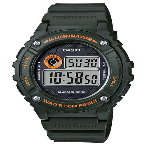 Men's Casio Digital Watch - Green, Size: Small | Casio digital, Casio, Watches for men