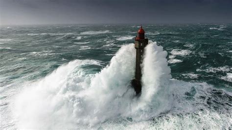 #sea #wave wind wave #water la jument #ocean #sky #coast ushant mar # ...