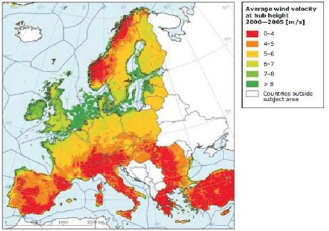 Potential wind field localization in Europe [26] | Download Scientific Diagram