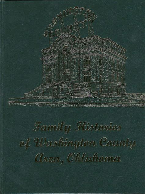 Family Histories of Washington County Area | Bartlesville Area History ...