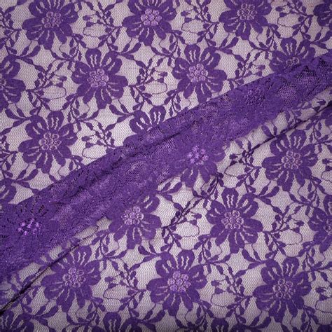 Purple Lace Fabric - Etsy