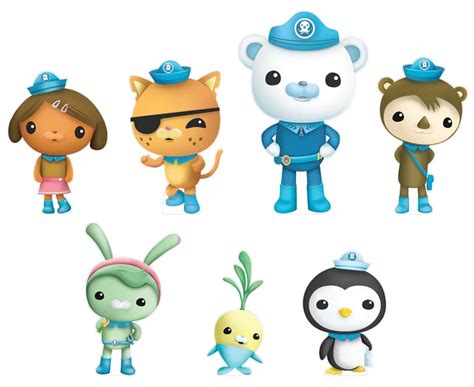 Octonauts Characters Artwork - Etsy India | Octonauts characters ...