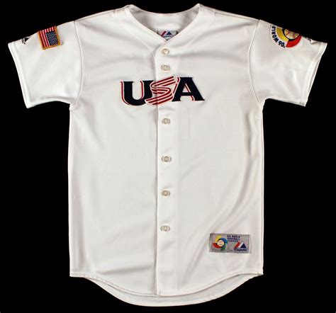 Lot Detail - DEREK JETER SIGNED 2006 WBC TEAM USA JERSEY JSA