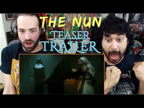 THE NUN - Official Teaser TRAILER REACTION & REVIEW!!! - YouTube