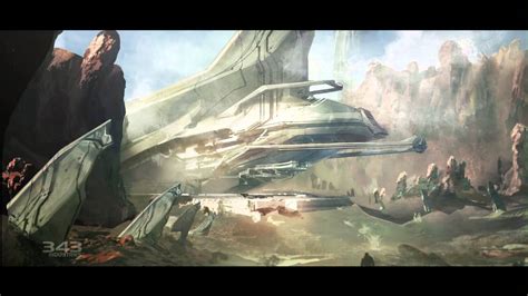 Halo Fest: Halo 4 Concept Art Glimpse - YouTube