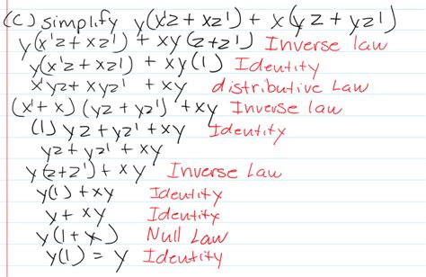 Did I simplify the boolean expression correctly? - Mathematics Stack ...