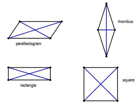 Name the quadrilateral whose diagonals is bisect each other - Sarthaks eConnect | Largest Online ...