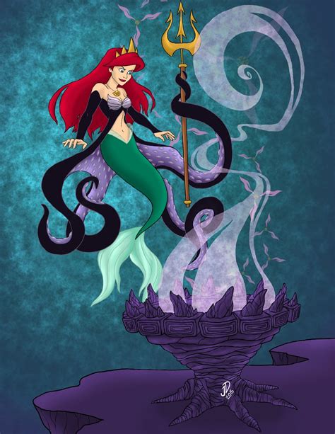 JMDunn Art and Animation: The Little Mermaid...Queen Ariel