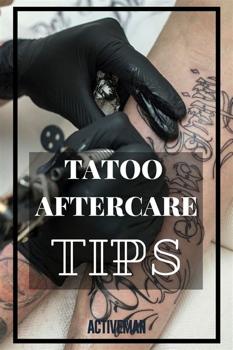 Your Guide to Effective Tattoo Aftercare — ActiveMan in 2021 | Tattoo aftercare tips, Tattoo ...