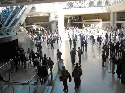 Stock Pictures: The Louvre Museum Paris - exterior and interior with pieces of art