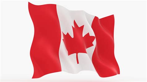 Canada Flag Animation 3D Model - TurboSquid 1613051