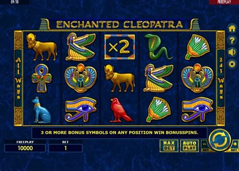 Cleopatra - slot machine that brings money to Australians.