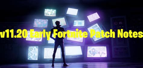 Early v11.20 Fortnite Patch Notes Today - Bandage Bazooka and previously vaulted Fortnite Guns ...