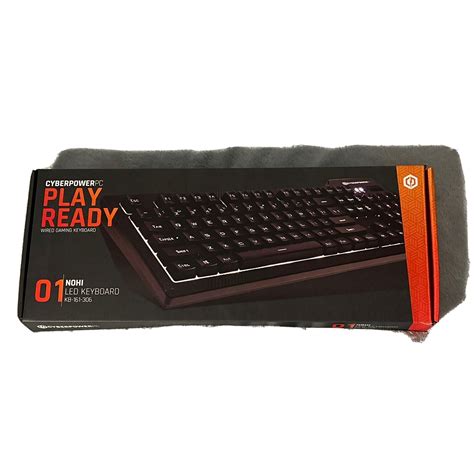 CyberPowerPC 01 Play Ready Gaming NOHI LED Wired Keyboard KB-161-306 | eBay