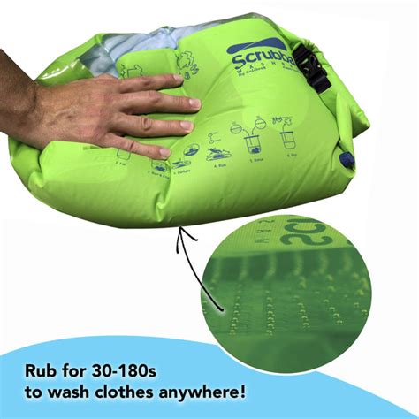 Scrubba wash bag - Tiny washing machine for apartments & travel