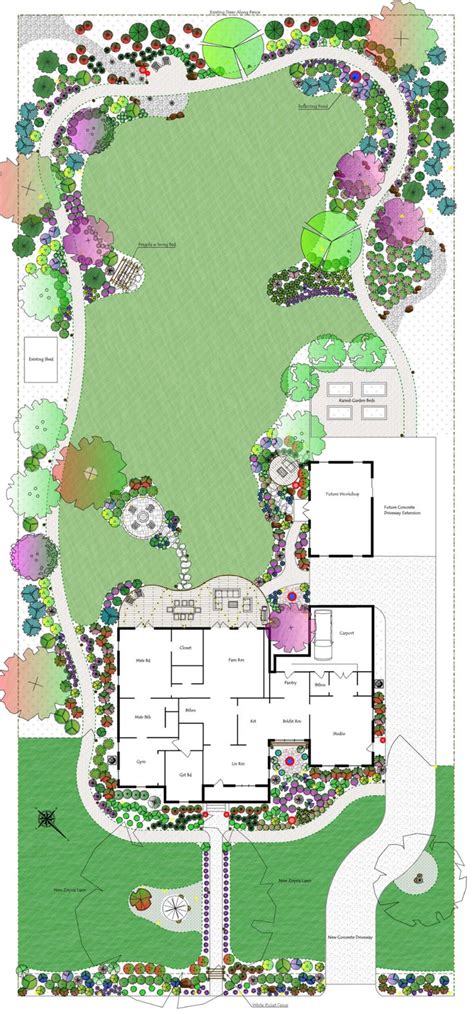 I Received Our Landscape Design Plan! (Landscape Design Plan From A ...