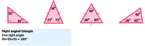 Angles In A Triangle - GCSE Maths - Steps, Examples & Worksheet