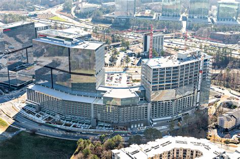 Third and final tower tops out at State Farm’s transit-oriented campus near Atlanta - Curbed Atlanta