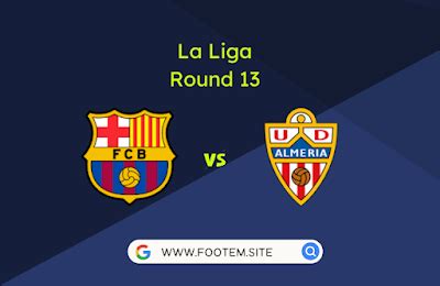 WATCH LIVE: Barcelona vs Almeria - Footy Dreams