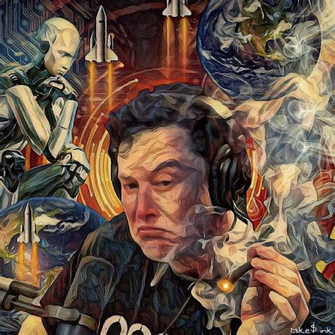 Elon Musk on the Joe Rogan Experience Canvas or Paper Art - Etsy