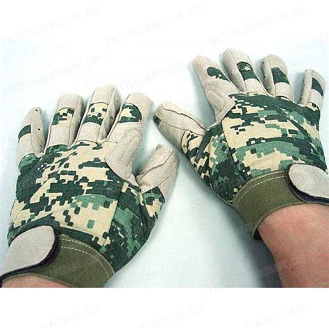 Full Finger Light Weight Duty Gloves Digital ACU Camo for $25.19 Tacticalgeartrade-uk