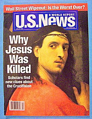 U.S. News & World Report Magazine April 24, 2000 Jesus (U.S. News) at A ...