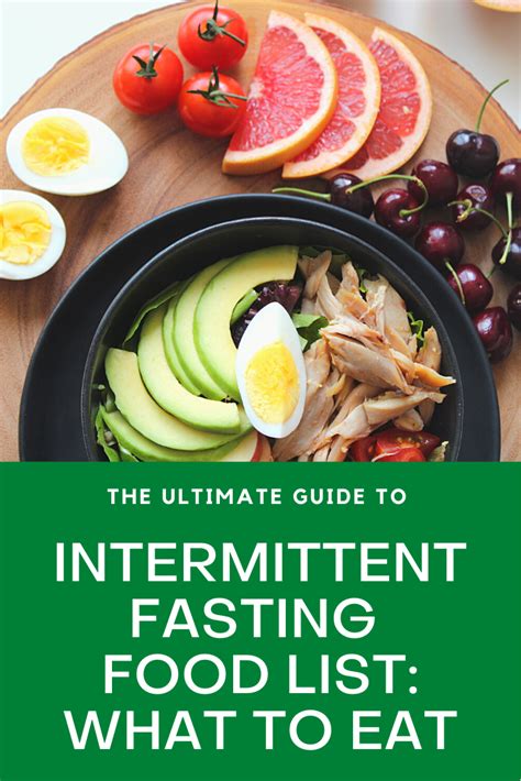 Intermittent Fasting Food List: What to Eat | Miss Nutritionista